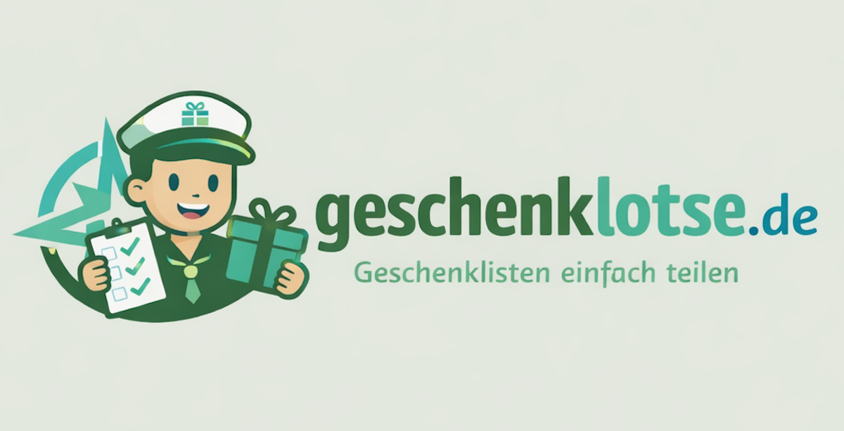 Cartoon man in uniform holding gift and checklist beside website text.